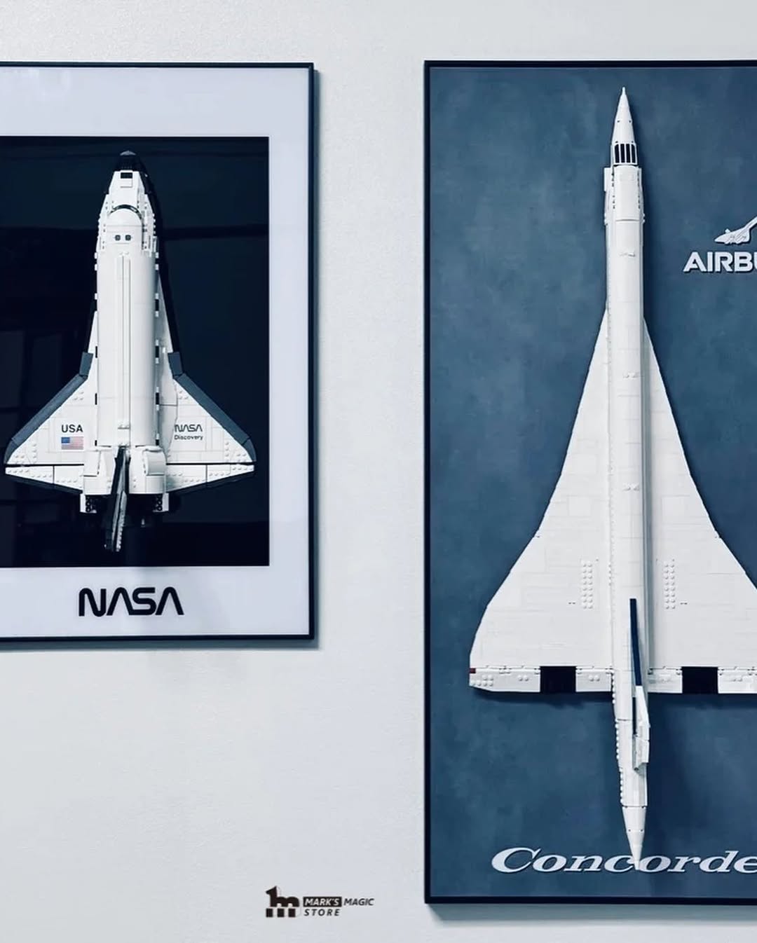 Wall Display Frame for LEGO® NASA Space Shuttle Discovery 10283