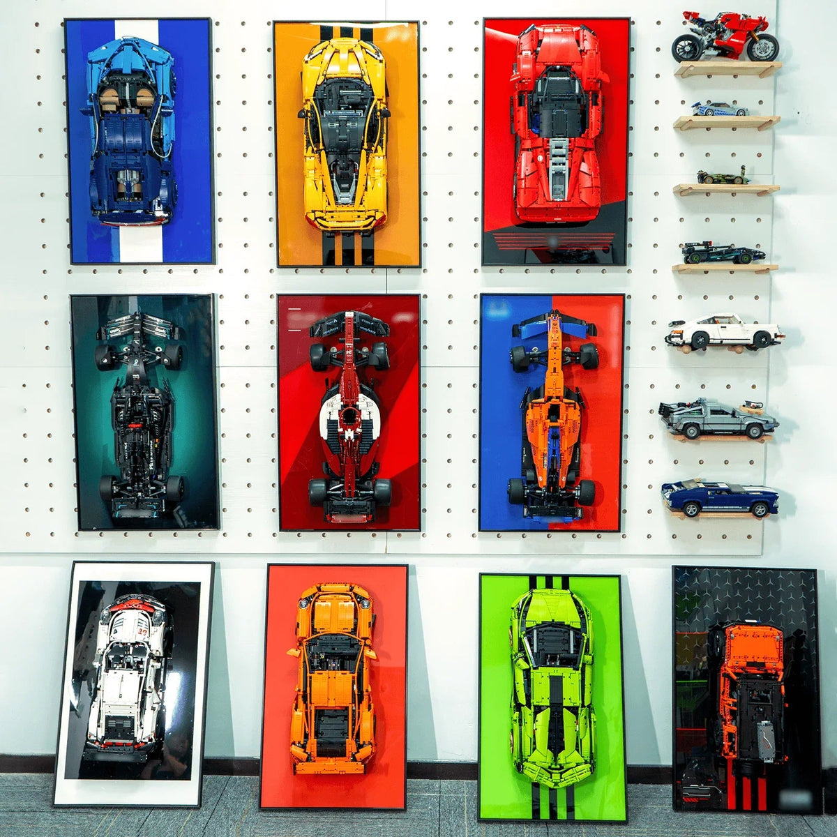 Wall Display Frame for LEGO Technic Mercedes-Benz G500 PROFESSIONAL Line 42177