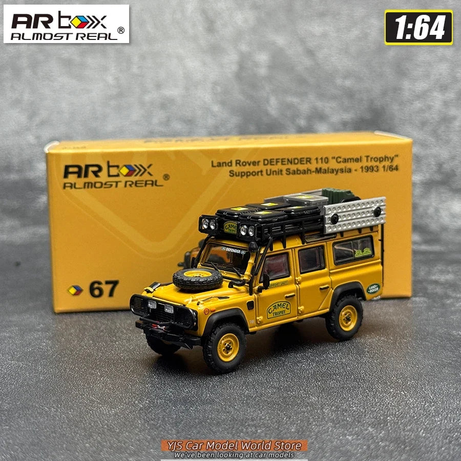 1:64 Land Rover DEFENDER 110 Camel Trophy Support Unit Sabah Malaysia 1993