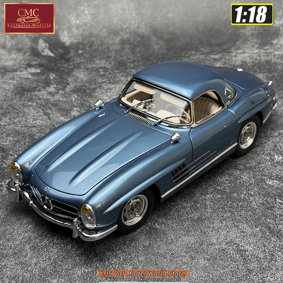 1:18 Mercedes-Benz 300 SL W198 Rallye Roadster brown