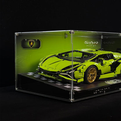 LEGO™ ShowCase for LEGO Technic F1 Lamborghini Sian FKP 37 42115 Ultra-high Translucent Acrylic