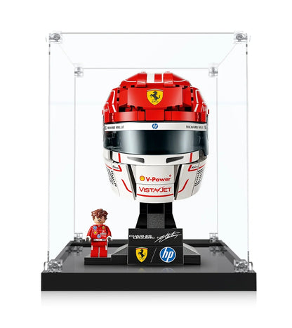 Display Case for LEGO® Scuderia Ferrari HP Charles Leclerc Helmet 43014