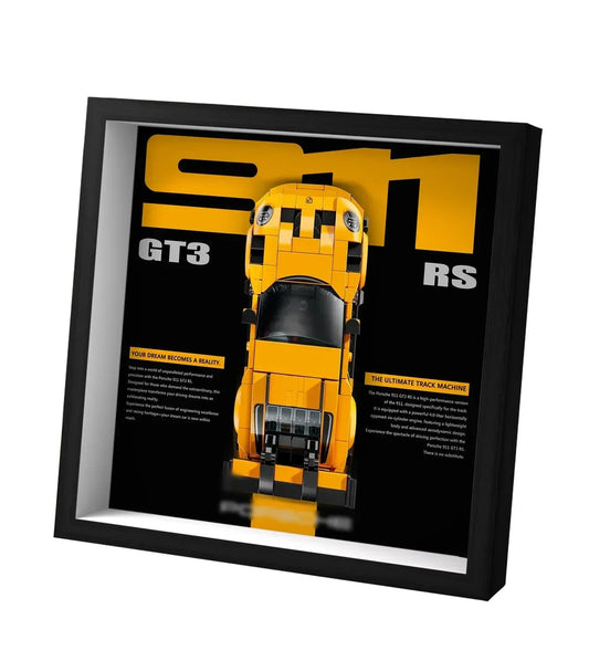 Picture frame for LEGO® Speed Champions Porsche 911 GT3 RS Super Car