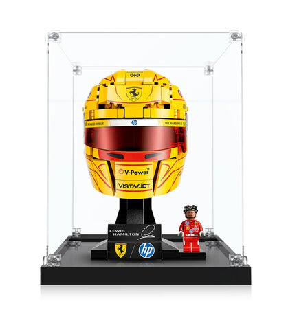 Display Case for LEGO® Ferrari HP Lewis Hamilton Helmet 43022