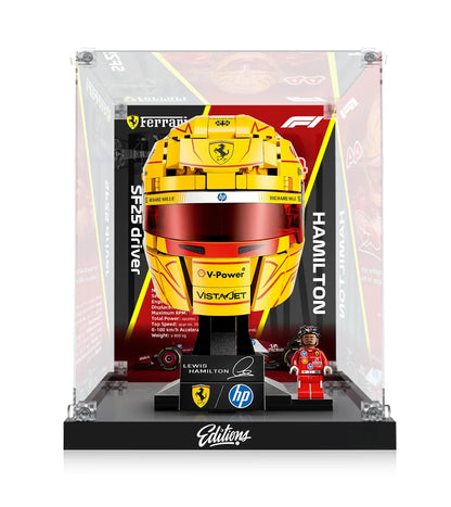 Display Case for LEGO® Ferrari HP Lewis Hamilton Helmet 43022