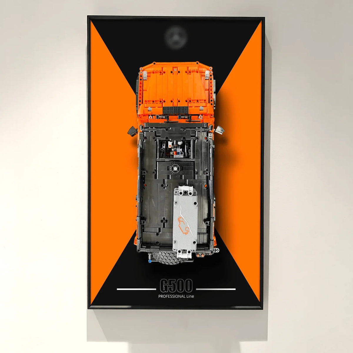 Wall Display Frame for LEGO Technic Mercedes-Benz G500 PROFESSIONAL Line 42177
