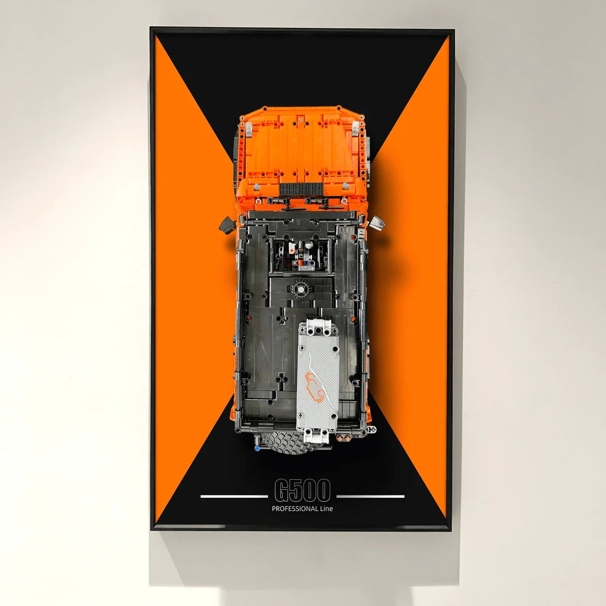 Wall Display Frame for LEGO Technic Mercedes-Benz G500 PROFESSIONAL Line 42177