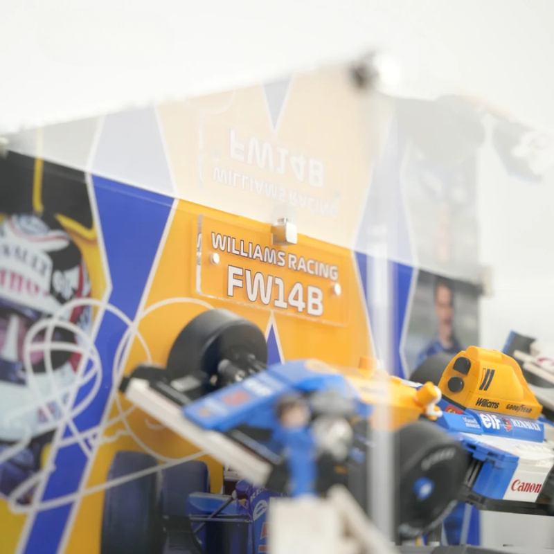 LEGO Display & Storage Case for ICONS Williams Racing FW14B & Nigel Mansell 10353