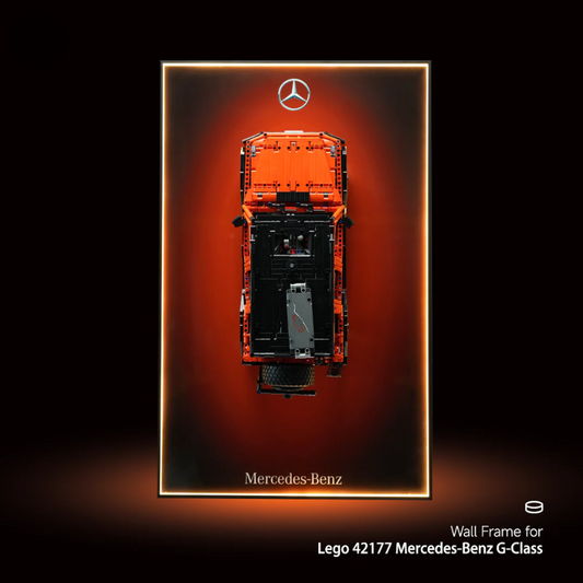 Wall Display Frame for LEGO® TECHNIC™ Mercedes-Benz G 500 PROFESSIONAL Line 42177