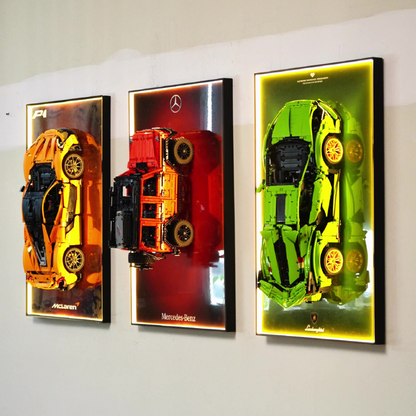 Wall Display Frame for LEGO® TECHNIC™ Mercedes-Benz G 500 PROFESSIONAL Line 42177