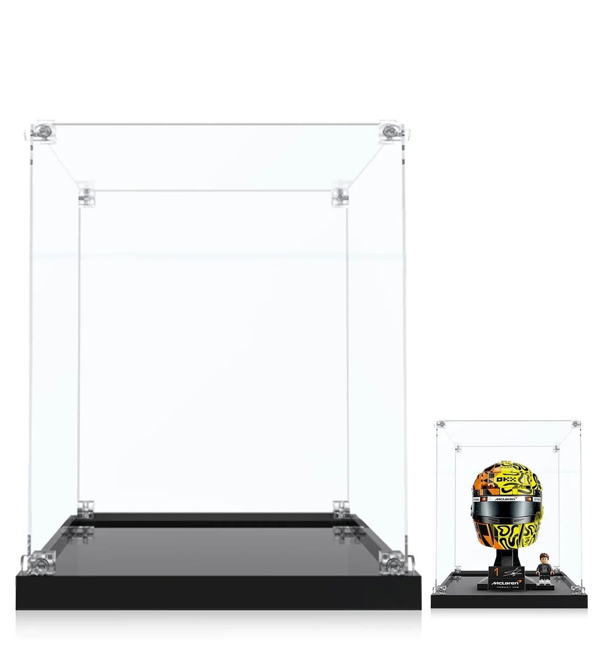 Display Case for LEGO® Editions McLaren Mastercard F1® Team Lando Norris Helmet 43023