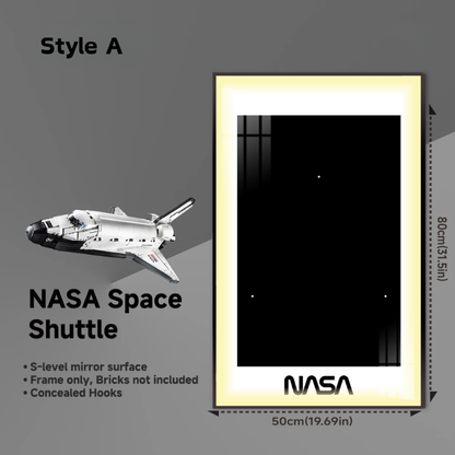 Wall  Display Frame for LEGO® NASA Space Shuttle Discovery 10283