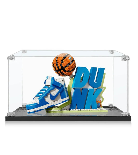Display case for LEGO® Nike Nike Dunk x LEGO® Set 43008