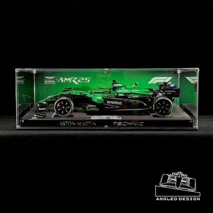Display Case For LEGO Technic™ 42240 Aston Martin Aramco AMR25 F1® Car
