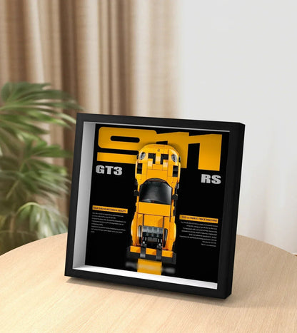Picture frame for LEGO® Speed Champions Porsche 911 GT3 RS Super Car