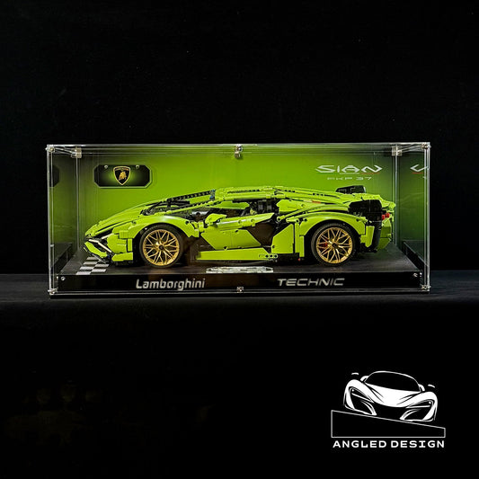 LEGO™ ShowCase for LEGO Technic F1 Lamborghini Sian FKP 37 42115 Ultra-high Translucent Acrylic