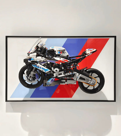 Display Wall Mount for Lego 42130 Technic™ BMW M 1000 RR lego Motorcycle
