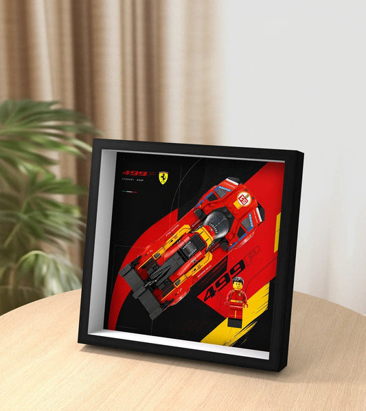 Wall Display Frame for LEGO Speed Champions Ferrari 499P 77261