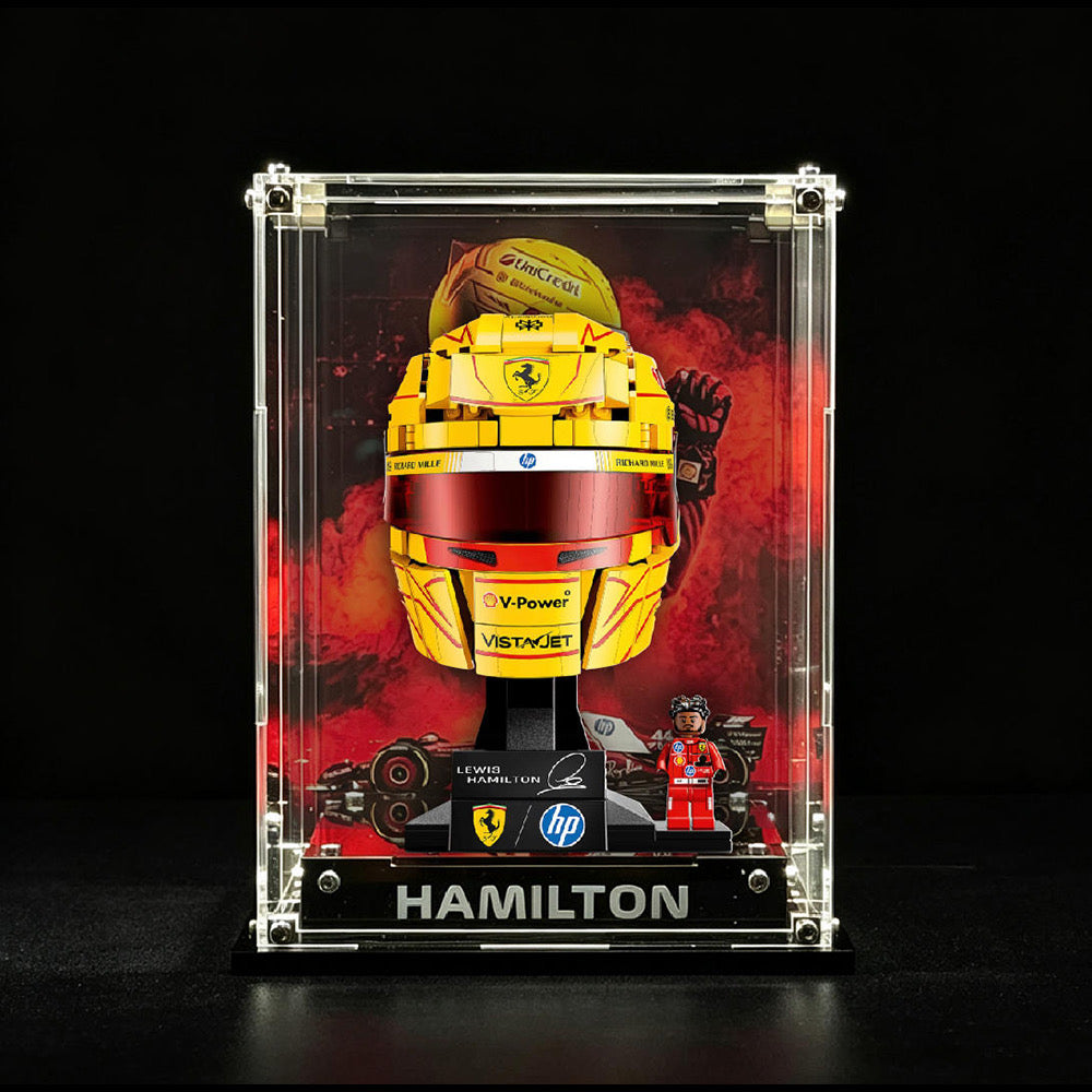 LEGO Display Case for Scuderia Ferrari HP Helmet (43014)&(43022)