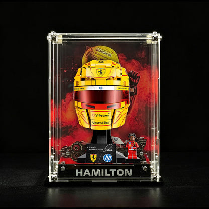 LEGO Display Case for Scuderia Ferrari HP Helmet (43014)&(43022)