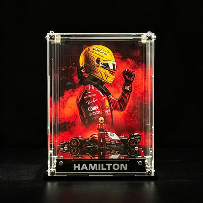 LEGO Display Case for Scuderia Ferrari HP Helmet (43014)&(43022)