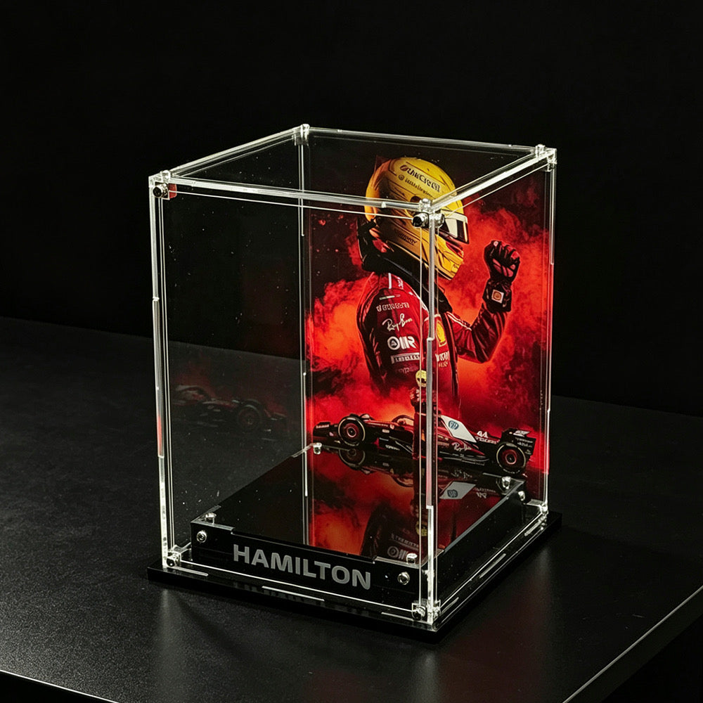LEGO Display Case for Scuderia Ferrari HP Helmet (43014)&(43022)