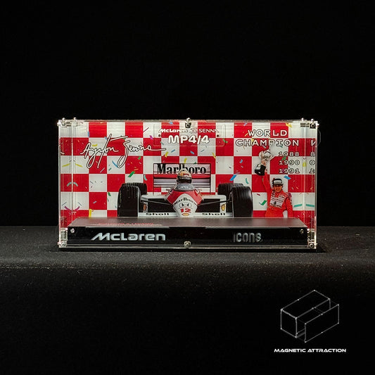 LEGO Display & Storage Case for ICONS McLaren MP4/4 & Ayrton Senna 10330
