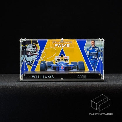 LEGO Display & Storage Case for ICONS Williams Racing FW14B & Nigel Mansell 10353