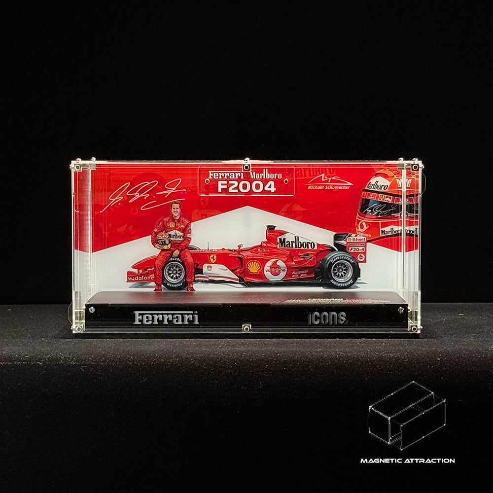 LEGO Display & Storage Case for ICONS 11375 Ferrari F2004 & Michael Schumacher