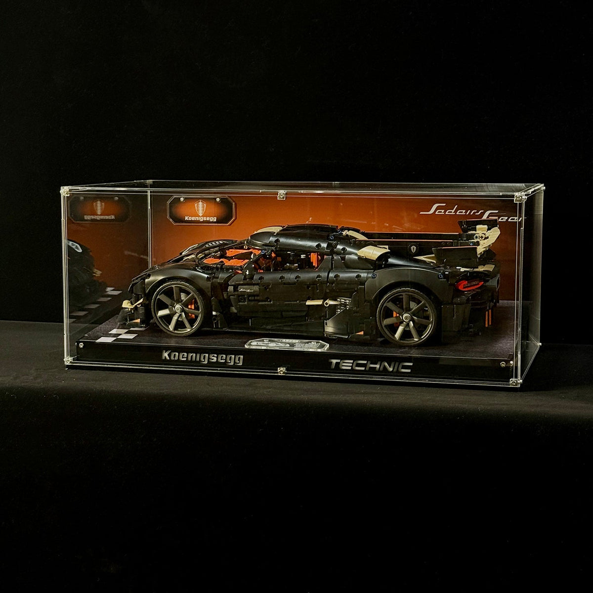 ShowCase for Lego 42232 Technic Koenigsegg Sadair’s Spear