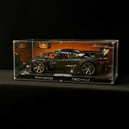 ShowCase for Lego 42232 Technic Koenigsegg Sadair’s Spear