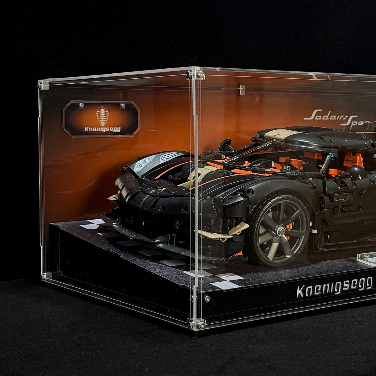 ShowCase for Lego 42232 Technic Koenigsegg Sadair’s Spear