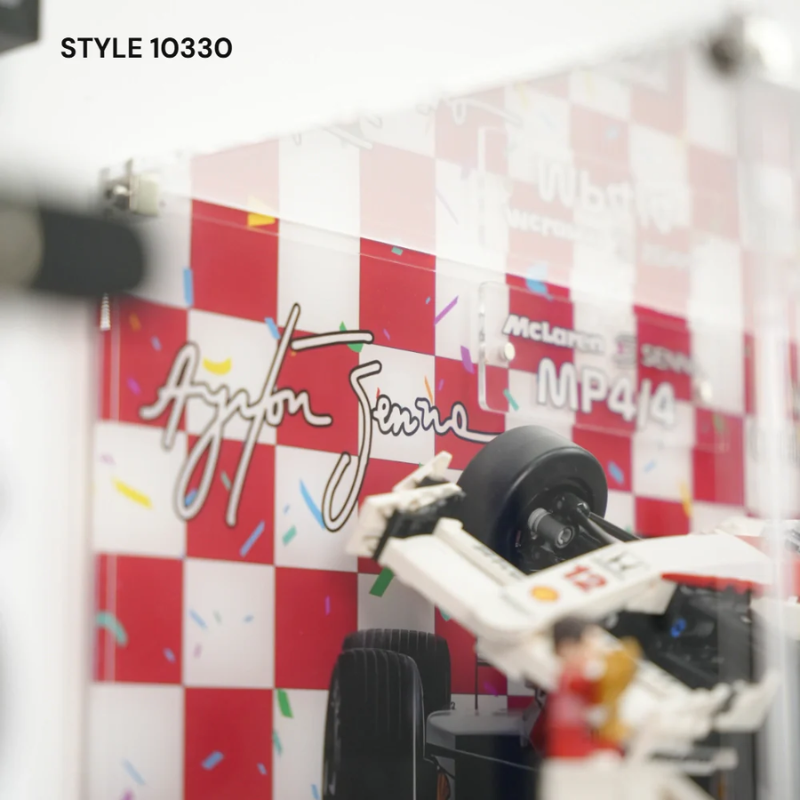 LEGO Display & Storage Case for ICONS McLaren MP4/4 & Ayrton Senna 10330