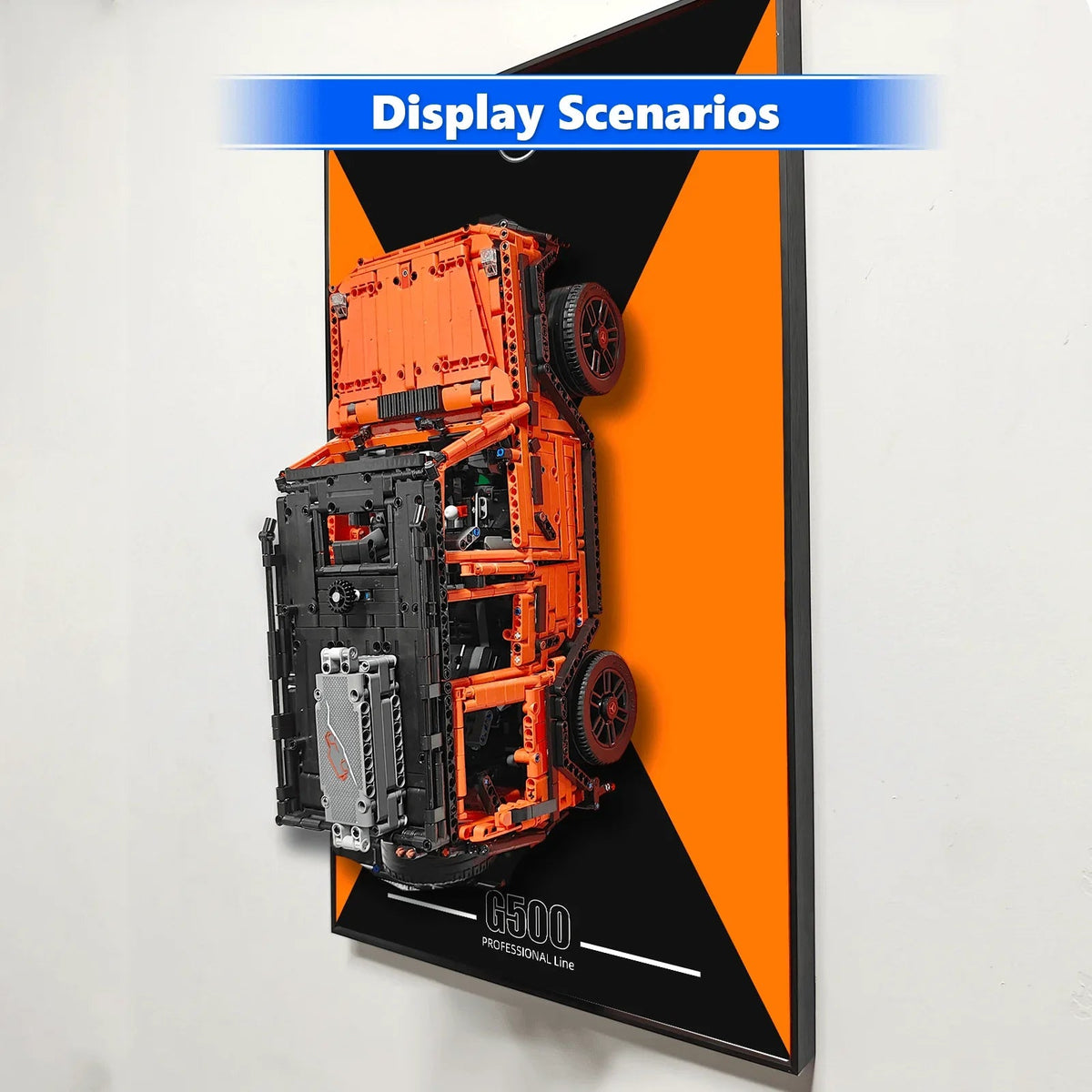 Wall Display Frame for LEGO Technic Mercedes-Benz G500 PROFESSIONAL Line 42177