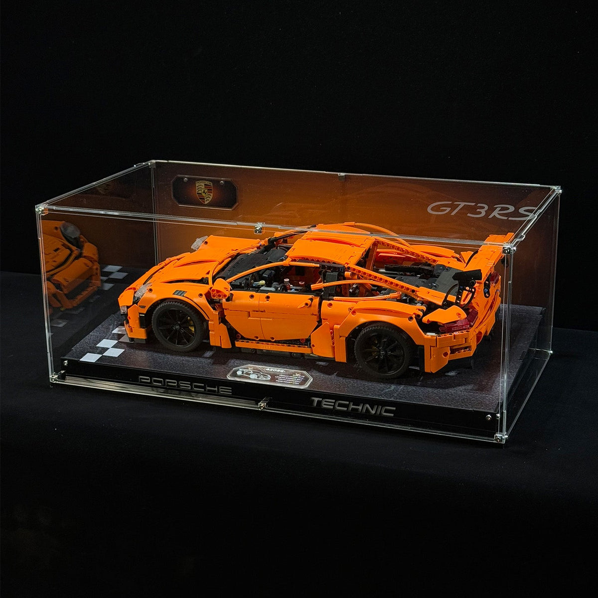 LEGO™ ShowCase for Technic F1 Porsche 911 GT3 42056 Ultra-high Translucent Acrylic