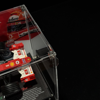LEGO Display & Storage Case for ICONS 11375 Ferrari F2004 & Michael Schumacher