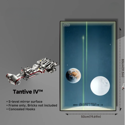 Wall Display frame for LEGO® STAR WARS™ 75244 Tantive IV™