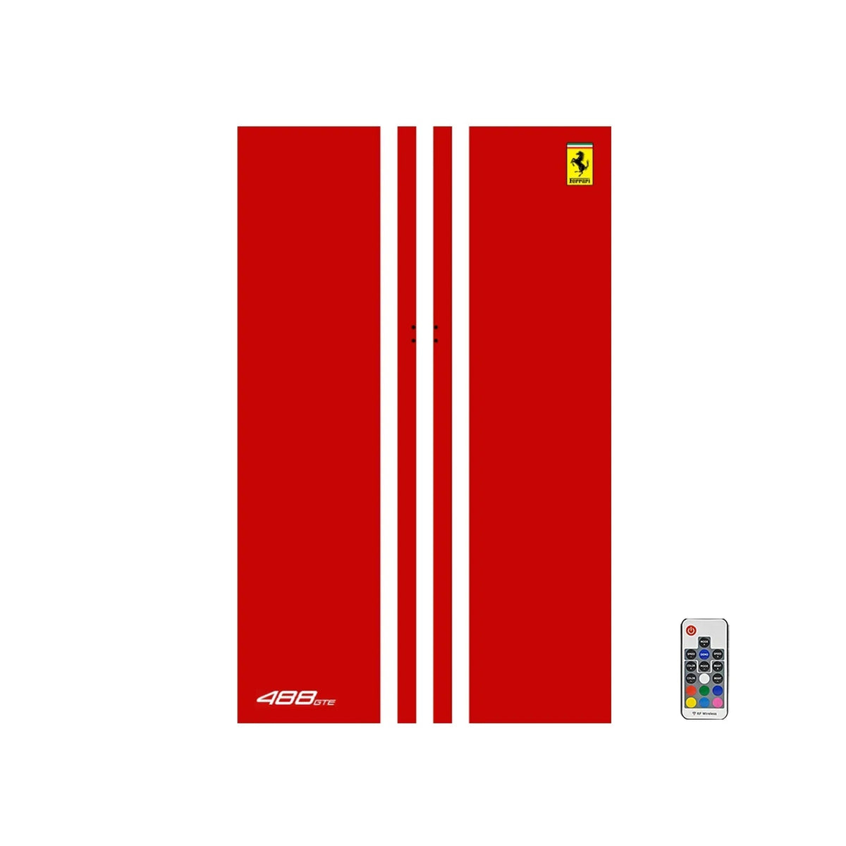 Wall Display Frame for Lego Ferrari 488 GTE 42125