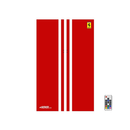 Wall Display Frame for Lego Ferrari 488 GTE 42125