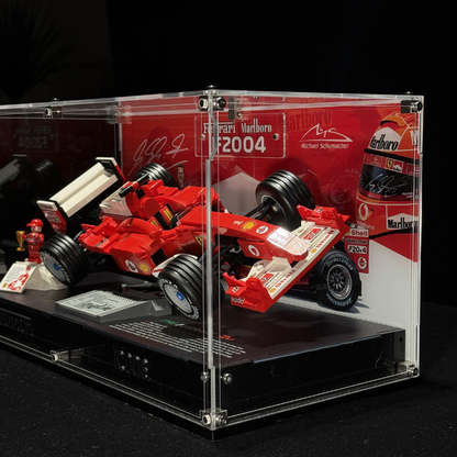 LEGO Display & Storage Case for ICONS 11375 Ferrari F2004 & Michael Schumacher
