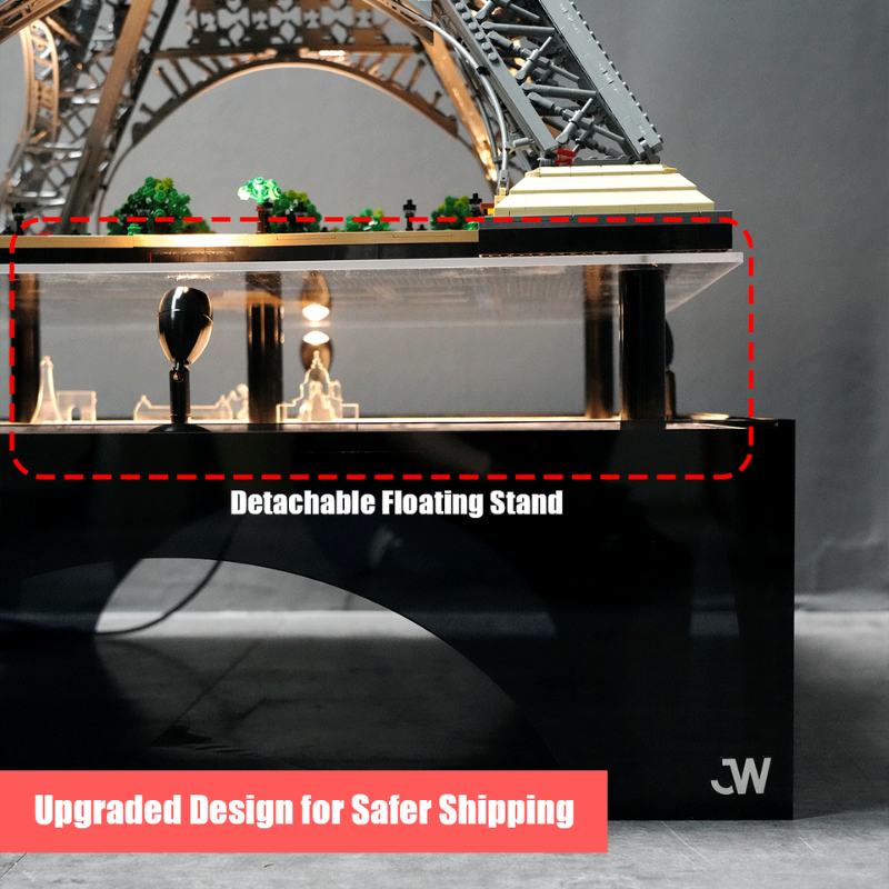 LEGO® ICONS Eiffel Tower 10307 Floating Lighted Display Base