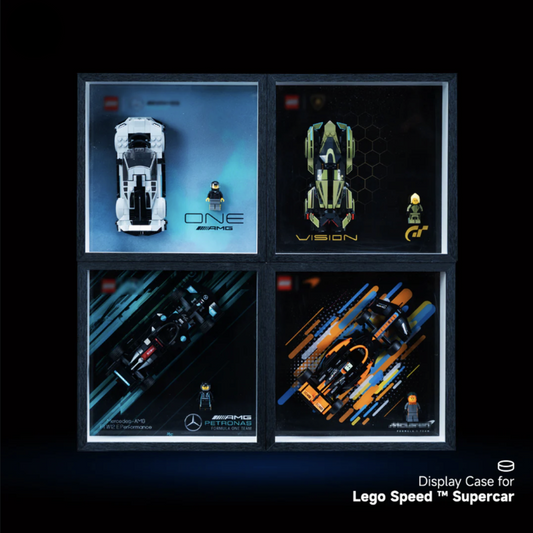 Display case for LEGO® Speed Supercar