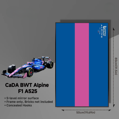 Wall display Frame for CaDA BWT Alpine F1 A525