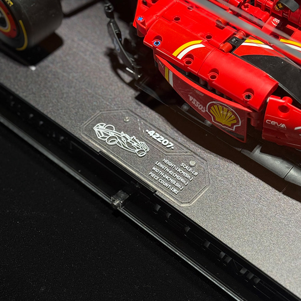 LEGO™ ShowCase for LEGO Technic Ferrari F1 SF-24 42207 Ultra-high Translucent Acrylic