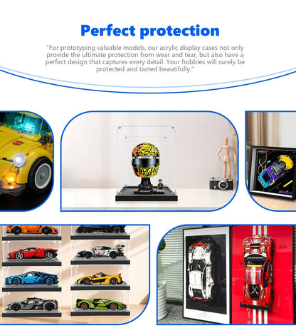 Display Case for LEGO® Editions McLaren Mastercard F1® Team Lando Norris Helmet 43023