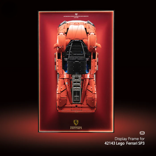 Wall Display Frame for LEGO® Technic F1 42143 Ferrari Daytona SP3