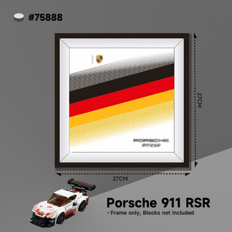 Display case for LEGO® Speed Supercar