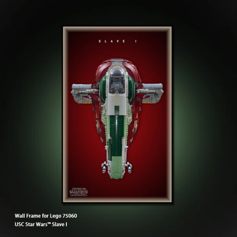 Wall frame for LEGO® Star Wars™ UCS 75060 Slave I