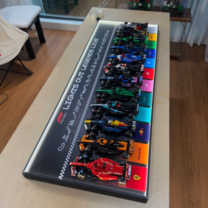 LEGO™ F1 Speed Champions 12-Race Car Display Frame – Display case only