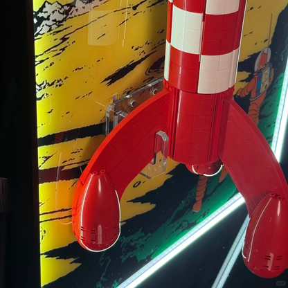 Wall Display Frames For LEGO® Ideas 21367 Tintin® Moon Rocket